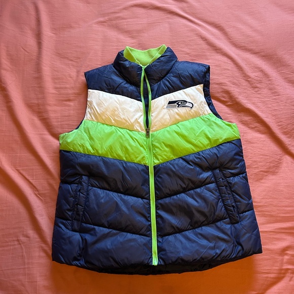 NFL Jackets & Blazers - NFL Seattle Seahawks Women’s Vest Team Apparel